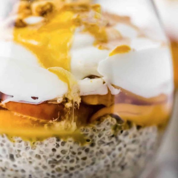 Peach State Chia Pudding