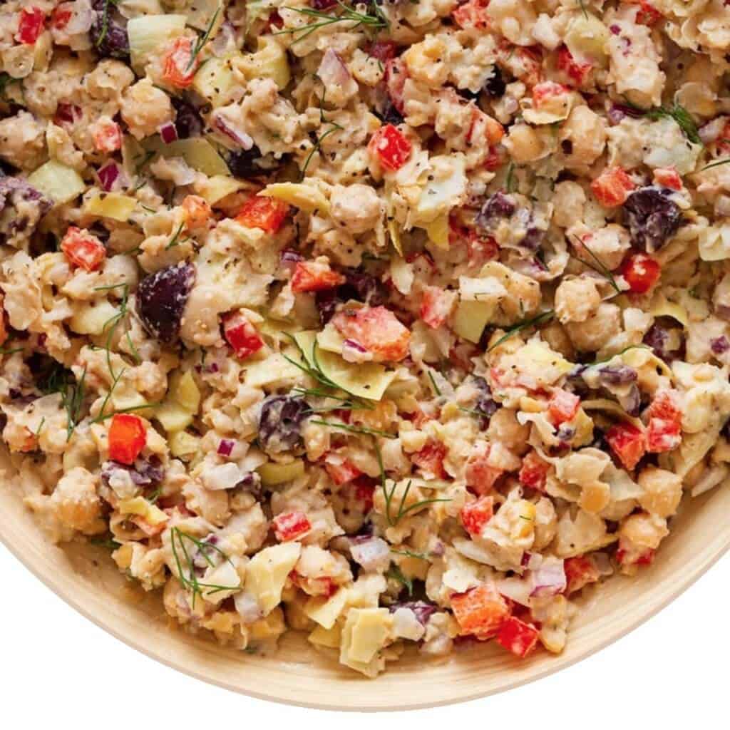 Artichoke Tahini Salad