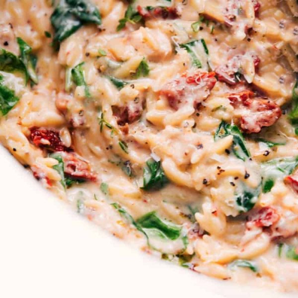 Tuscan Chicken Orzo