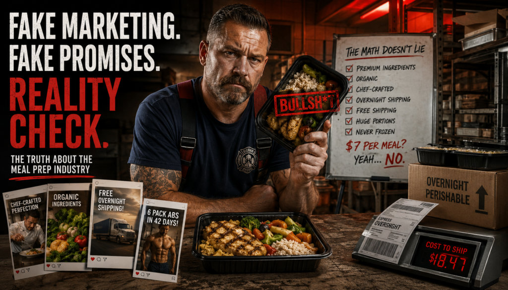 Fake Marketing from the meal prep industry